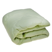 Одеяло всесезонное Адамас "Лебяжий пух", размер 140х205 ± 5 см, 300гр/м2, чехол поплин