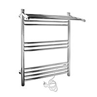 Полотенцесушитель электрический ТЕРА "Богема", 500х800 мм, 13 перекладин, с полкой
