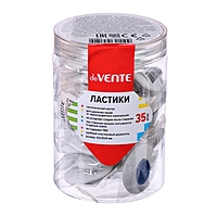 Ластик deVENTE Core, синтетика 43 х 31 х 9мм, овальный, пластиковый держатель, белый (штрих-код на каждом ластике)
