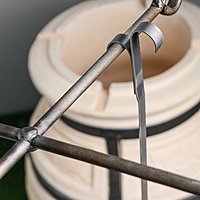 Шампур для тандыра, 55 х 1,2 см, сталь - 1,5 мм