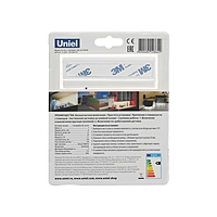Комплект светодиодной ленты Uniel, 1.5 Вт, 30 led/м, 150 Лм, 4000 К, IP65, 1 м, 2АА, не в/к