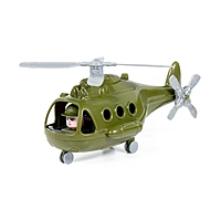 Игрушка Вертолет военный Альфа в сеточке