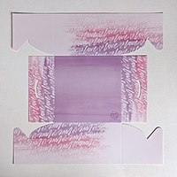 Коробка для капкейка Love, 23 × 16 × 10 см