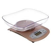 Весы кухонные Sakura SA-6052G, электронные, до 5 кг, золотистые