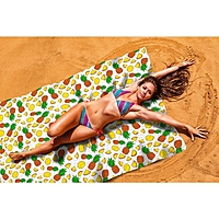 Пляжное покрывало «Ананасовый коктейль», размер 145 × 200 см