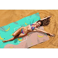 Пляжное покрывало «Банановый микс», размер 145 × 200 см