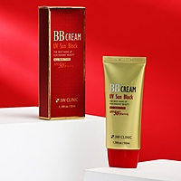 3W CLINIC Солнцезащитный ВВ крем UV Sun Block BB Cream SPF50+/PA+++