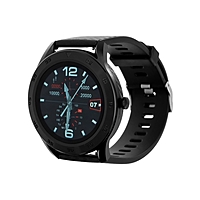 Смарт-часы Smarterra SmartLife THOR, сенсорный дисплей 1.3", 300 мАч, чёрные