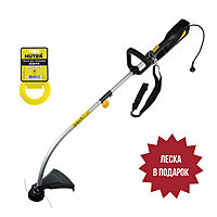 Триммер электрический Huter GET-1000S, 1000 Вт, 8000 об/мин, разборная штанга + ЛЕСКА