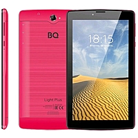 Планшет BQ 7038G Light Plus 3G, 7", TN, 1024x600, 2Гб, 16Гб, Android 9.0, 2Мп, красный