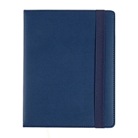 Дневник тв обл 1-11кл deVENTE, Dark blue к/з тон бл, резинка,ляссе 80г/м² 2021056