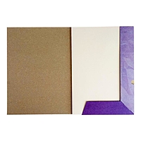 Бумага для акварели, пастели А4, 20 листов в папке, блок 200 г/м2, МИКС