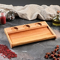 Доска для подачи "Рибай" 30х20 см, массив ясеня