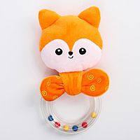 Погремушка колечко «Лисичка Апельсинка»