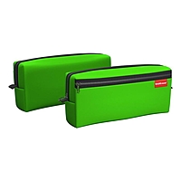 Пенал мягкий 2 отд. объем 100*210*50 Erich Krause Neon Green 49003