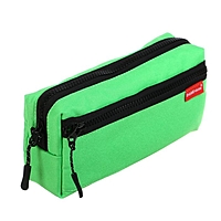 Пенал мягкий 2 отд. объем 100*210*50 Erich Krause Neon Green 49003