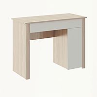 Туалетный столик «Глэдис», 1015×460×760 мм, цвет ясень шимо светлый/белый