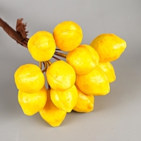 Декоративный букетик "Лимон"