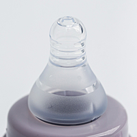 Бутылочка в силиконовом чехле, стекло, 60 мл., цвет МИКС для девочки