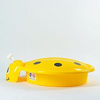 Песочница-бассейн Божья коровка с крышкой желтая