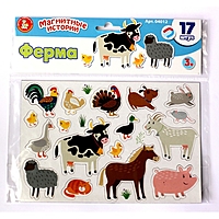 Настольная игра магнитная  "Ферма" 04012