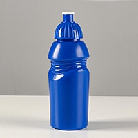 Бутылка для воды 400 мл, велосипедная, с соской, 18х6.2х6.2 см , микс