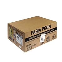 Мойка FABIA PROFI, 50х45 см, врезная, S = 3,0 и 0,8 мм, сифон с переливом + корзина