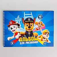 Альбом д/рис А4 40л на гребне Paw Patrol