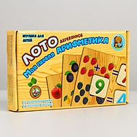Лото  деревянное "Моя первая арифметика"  00773