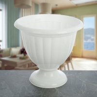 Вазон "Жасмин", 18 л, цвет белый