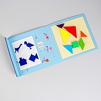 Магнитный танграм "В книжке" 1,5х18х22 см