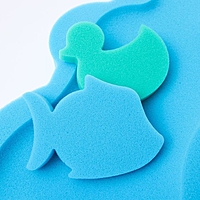 Подкладка для купания макси "Мишка", цвет синий