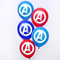 Воздушные шары "Avengers", Мстители, 12 дюйм (набор 50 шт)