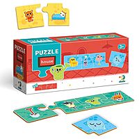 Пазл-ассоциации Дом 24 элемента