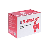 Насос циркуляционный SARMAT SR 32-60, напор 6 м, 72 л/мин, кабель 1.2 м, 36/57/88 Вт