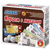 Настольная игра "Играем в магазин. Денежка" 03564