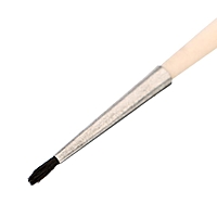Кисть Белка круглая №0 (d-1 мм ; L-5 мм), ручка дерево, Calligrata