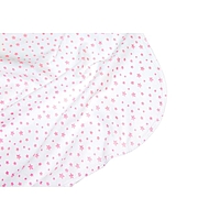 Пелёнка Soft hugs, размер 90 × 120 см, принт розовые звёзды