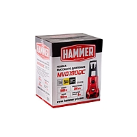 Мойка высокого давления  Hammer Flex MVD1900C, 1900 Вт 390 л/ч, 165 Бар, шланг 8 м