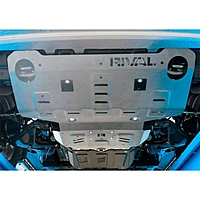Защ.радиатора и картера Rival Toyota Hilux 4WD (2.4D;2.8D) 15-18, al 6mm, 2333.5710.1.6