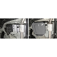 Защита адсорбера Rival для Kia Seltos CVT 4WD (V - 2.0) 2019-н.в., al 3mm, 333.2849.1