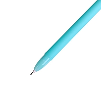 Ручка гелевая-прикол «Единорог», голубой