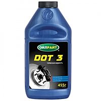Жидкость тормозная, OILRIGHT DOT-3, 455 г 2643