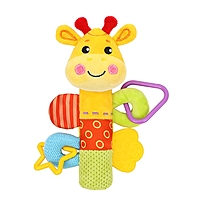 Пищалка с погремушками «Жирафики»