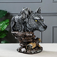 Сувенир "Волк", 33 см, серый