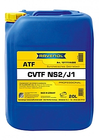 Масло трансмиссионное Ravenol CVTF NS2/J1 Fluid 20 л синт.