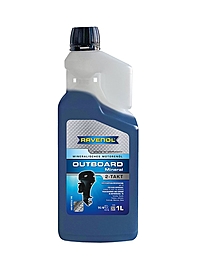 Масло моторное Ravenol Outboard 2T Mineral 1 л с дозатором