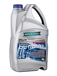 Масло трансмиссионное Ravenol DCT/DSG Fluid 4 л синт.