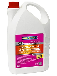 Антифриз Ravenol LTC Protect C12++ Premix -40 5 л лиловый