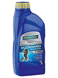 Масло моторное Ravenol Outboardoel 2T Teilsynth 1 л п/синт.